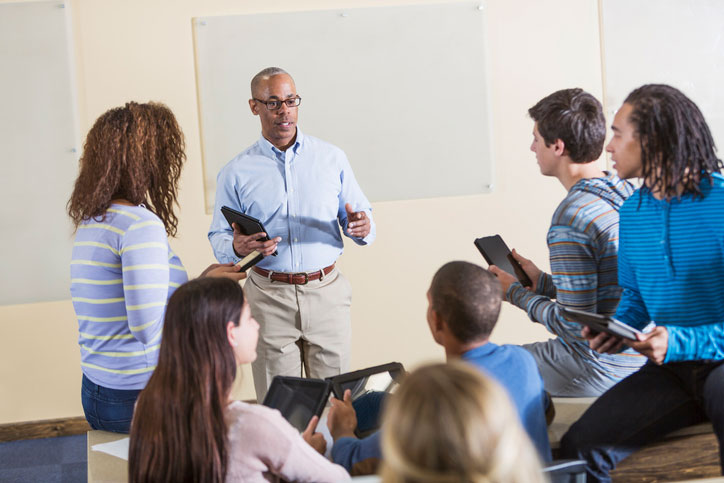 tablets in the classroom