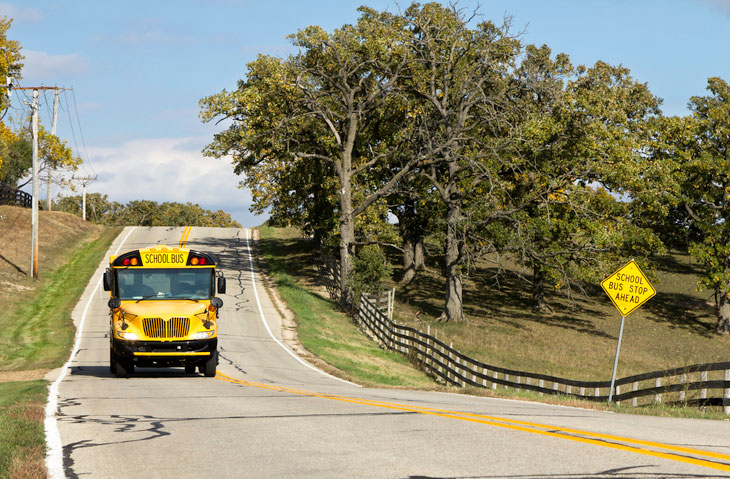 county school bus